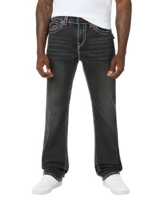 Men's Ricky Super T Straight-Leg Flap-Pocket Two-Tone Super T Stitching Jeans