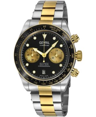 Men's Swiss Automatic Barclay Two-Tone Stainless Steel Bracelet Watch, 42 mm