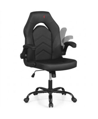Ergonomic Office Chair with Flip-Up Space-Saving Armrests