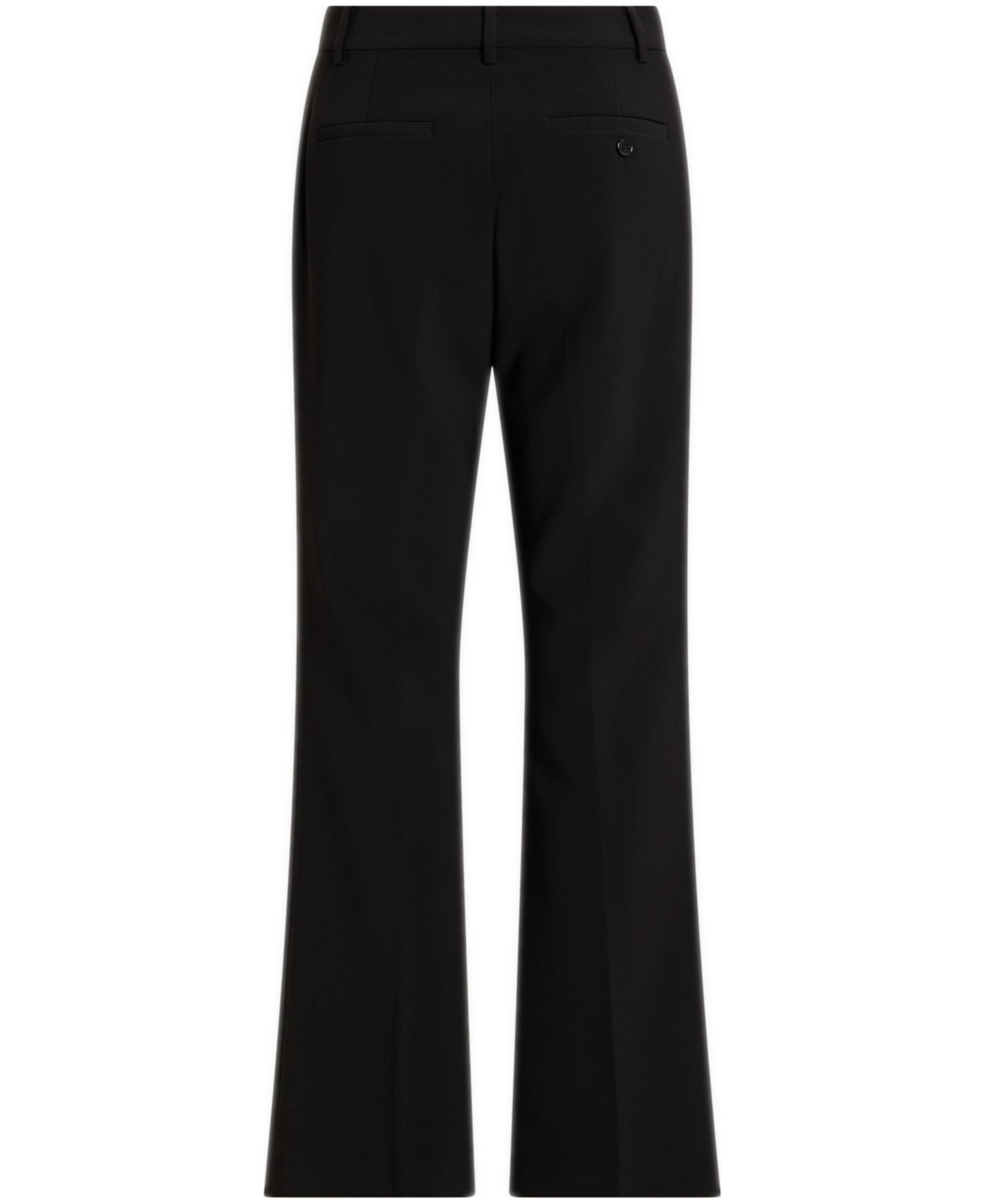 Женские брюки Lauren Ralph Lauren Linley Wide-Leg Stretch Crepe, цвет: Чёрный — фото 2
