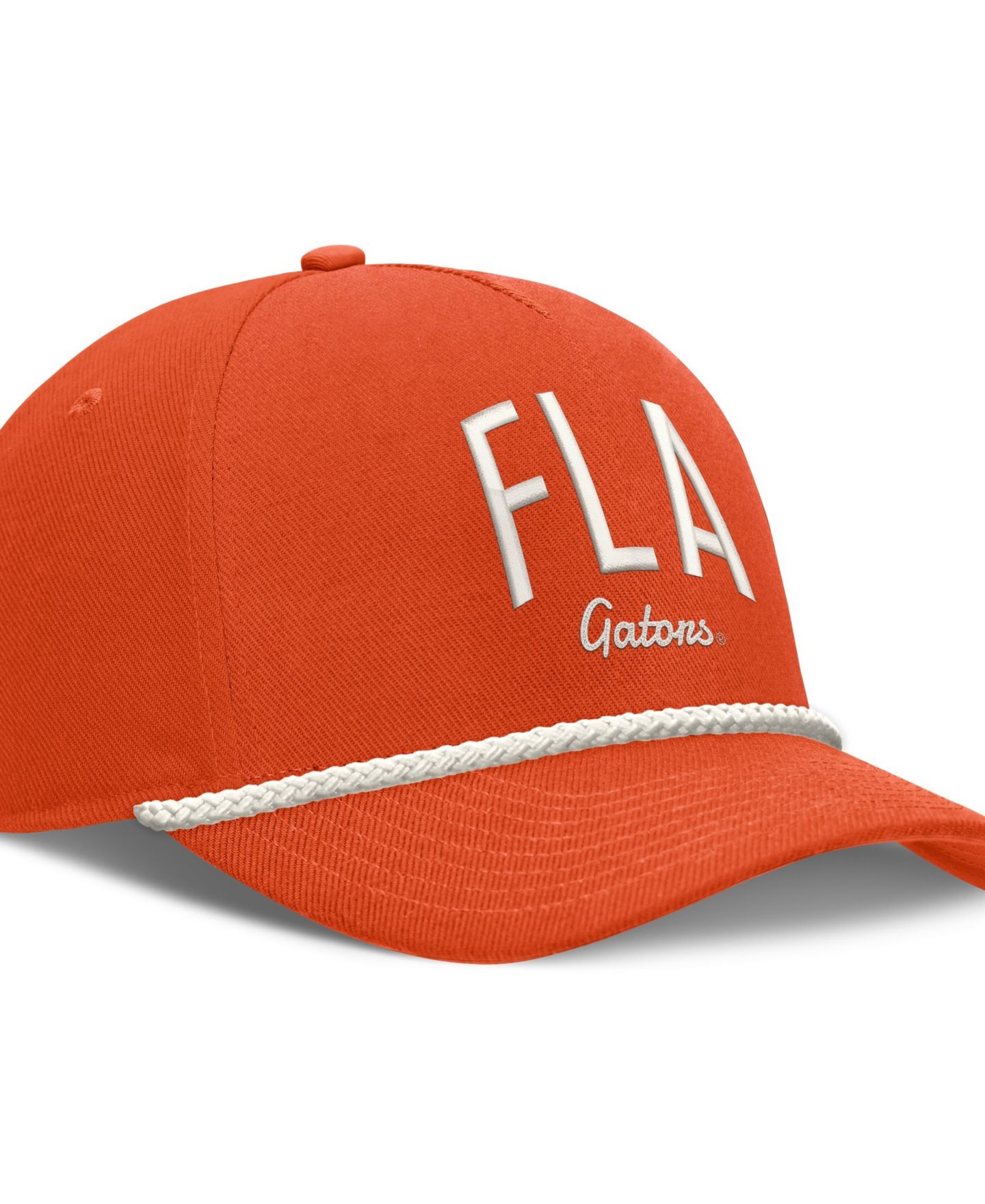 Кепка Nike Orange Florida Gators Letter Rope Rise Adjustable Hat — фото 3