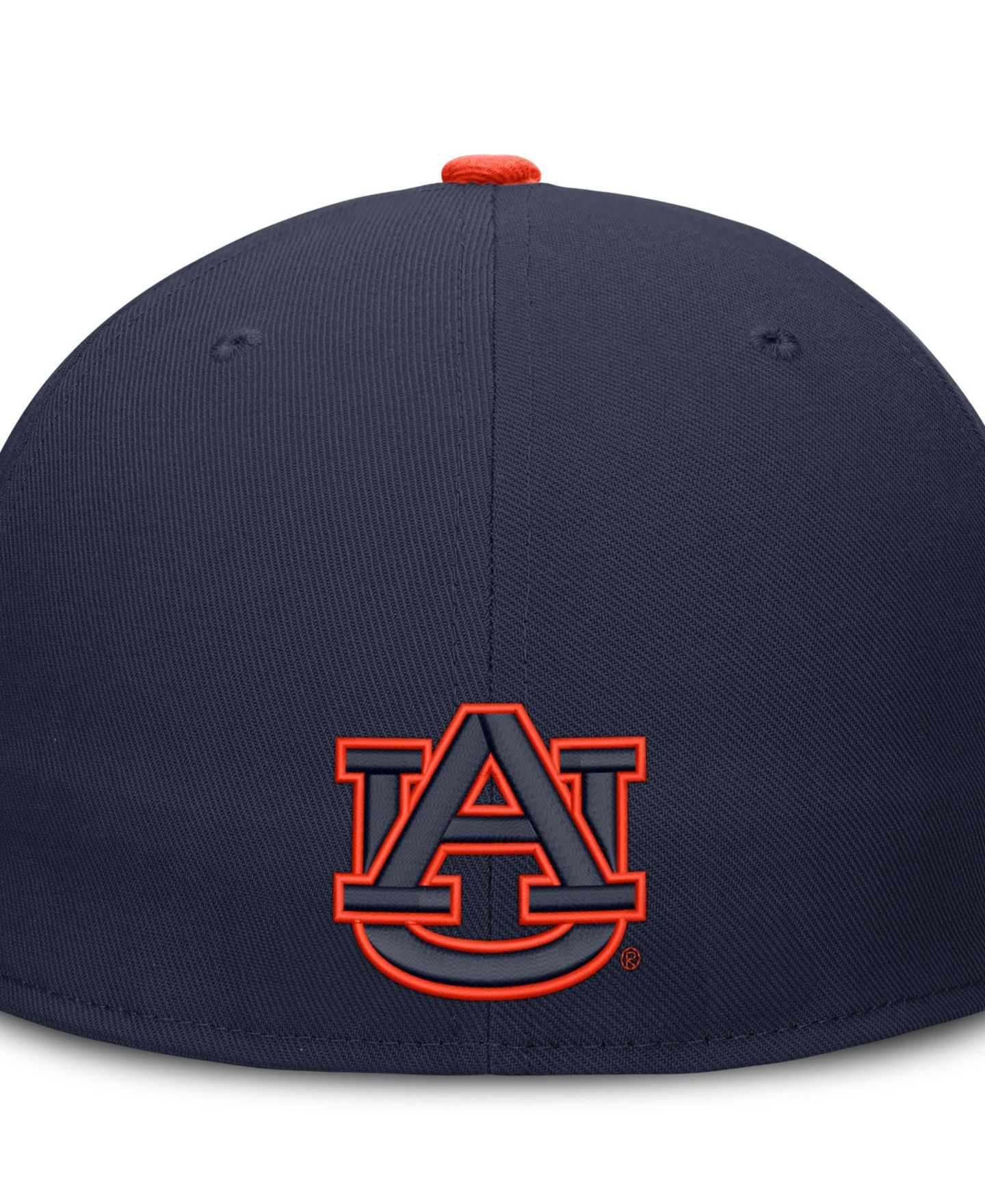 Мужская кепка Nike Navy Auburn Tigers Dri-FIT Primetime Script Fitted Hat — фото 3