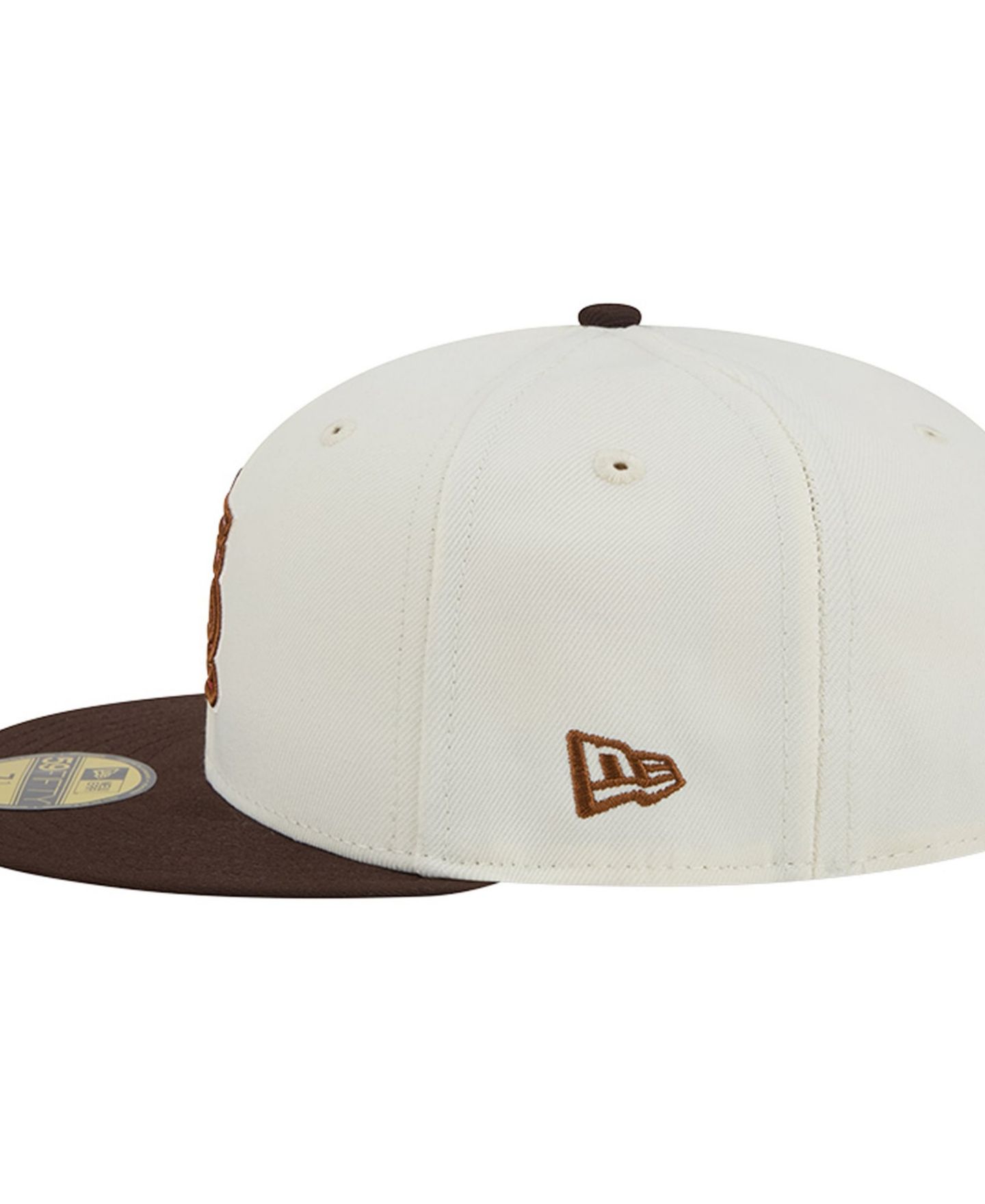 Мужская кепка New Era Natural/Brown St. Louis Cardinals Pumpkin Spice 59FIFTY Fitted Hat — фото 2