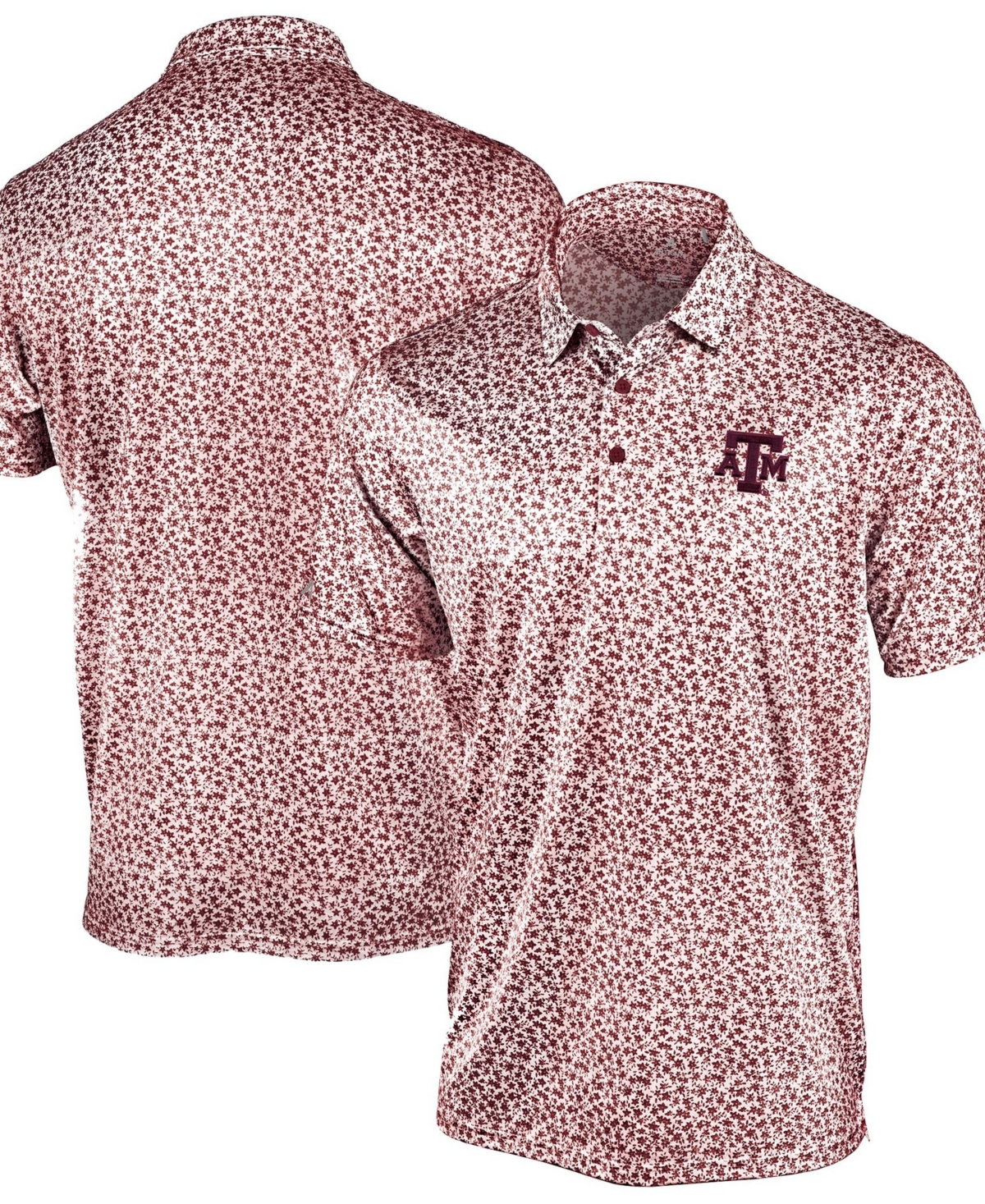 Antigua Men's Maroon Texas A M Aggies Flourish Polo Shirt