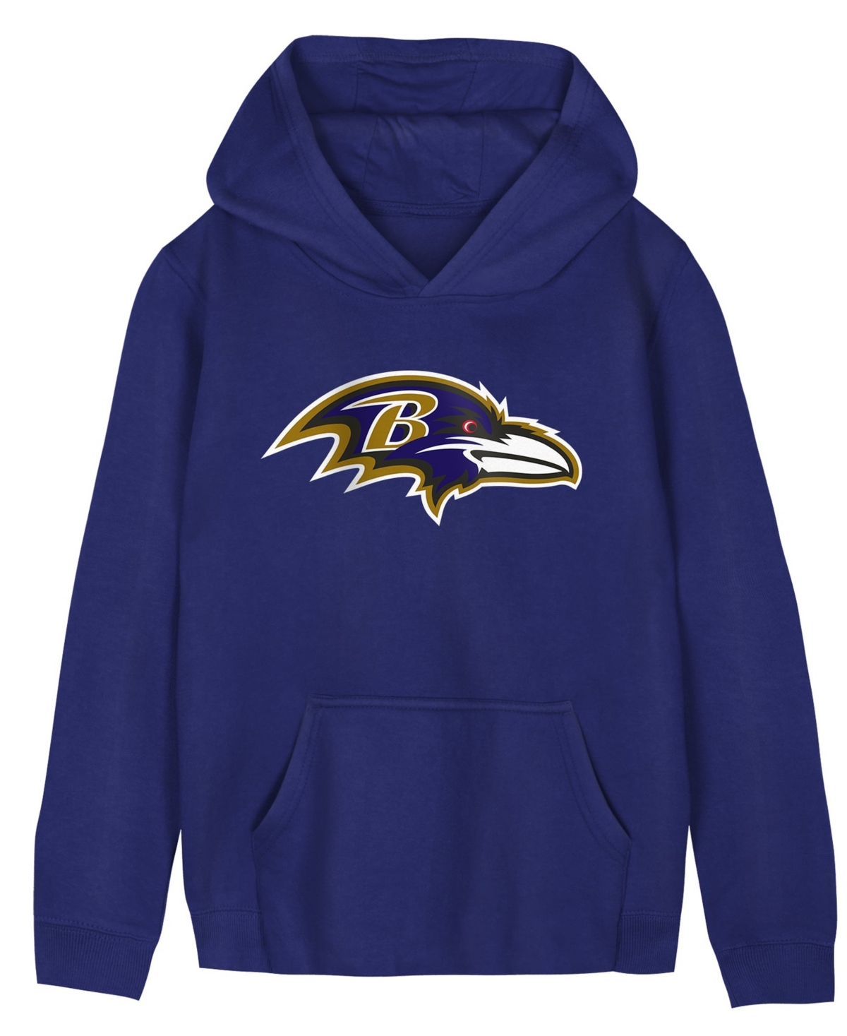 Outerstuff Preschool Purple Baltimore Ravens Primary Logo Fleece Hoodie