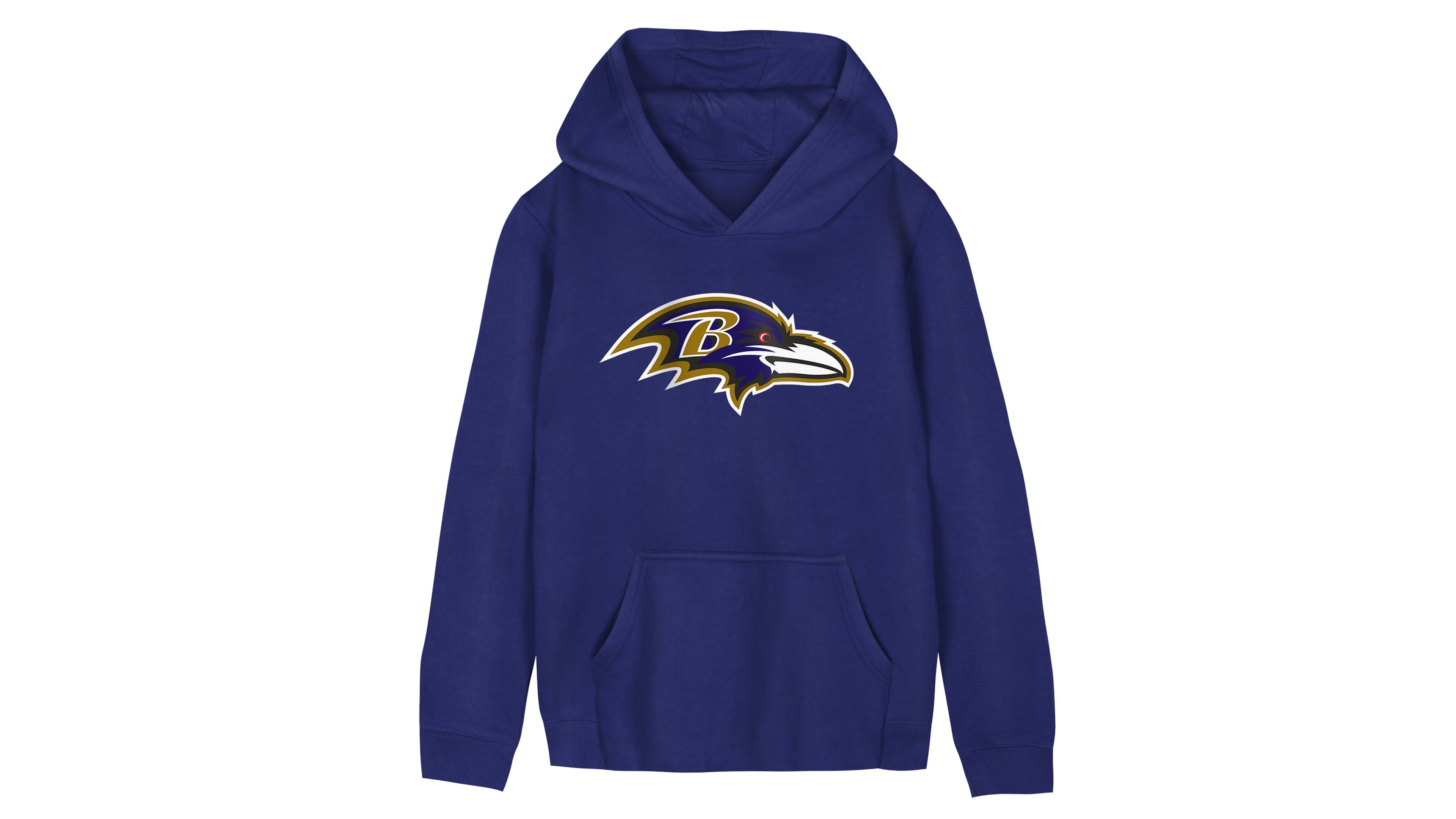 Outerstuff Preschool Purple Baltimore Ravens Primary Logo Fleece Hoodie