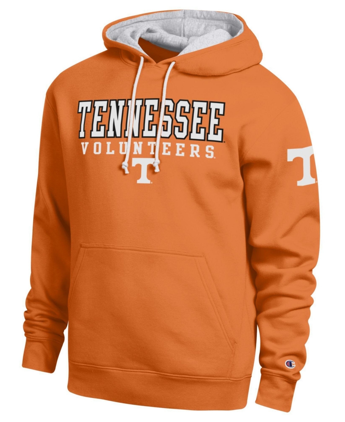 Champion Men's Tennessee Orange Volunteers Contrast Hoodie