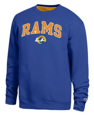 Men's Royal Los Angeles Rams Contrast Lined Sweatshirt
