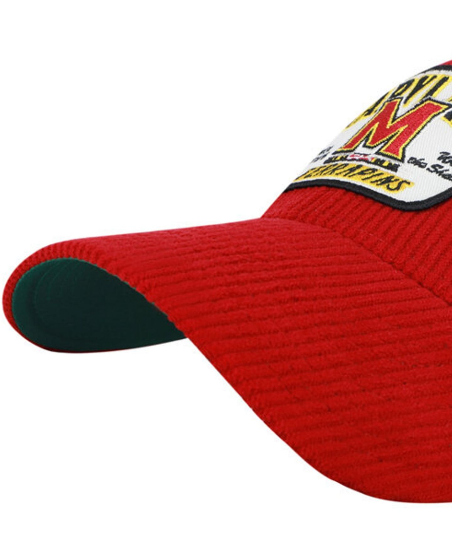 Кепка '47 Brand Red Maryland Terrapins Accordia Corduroy MVP Adjustable Hat — фото 2