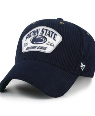 Men's and Women's  Navy Penn State Nittany Lions Accordia Corduroy MVP Adjustable Hat