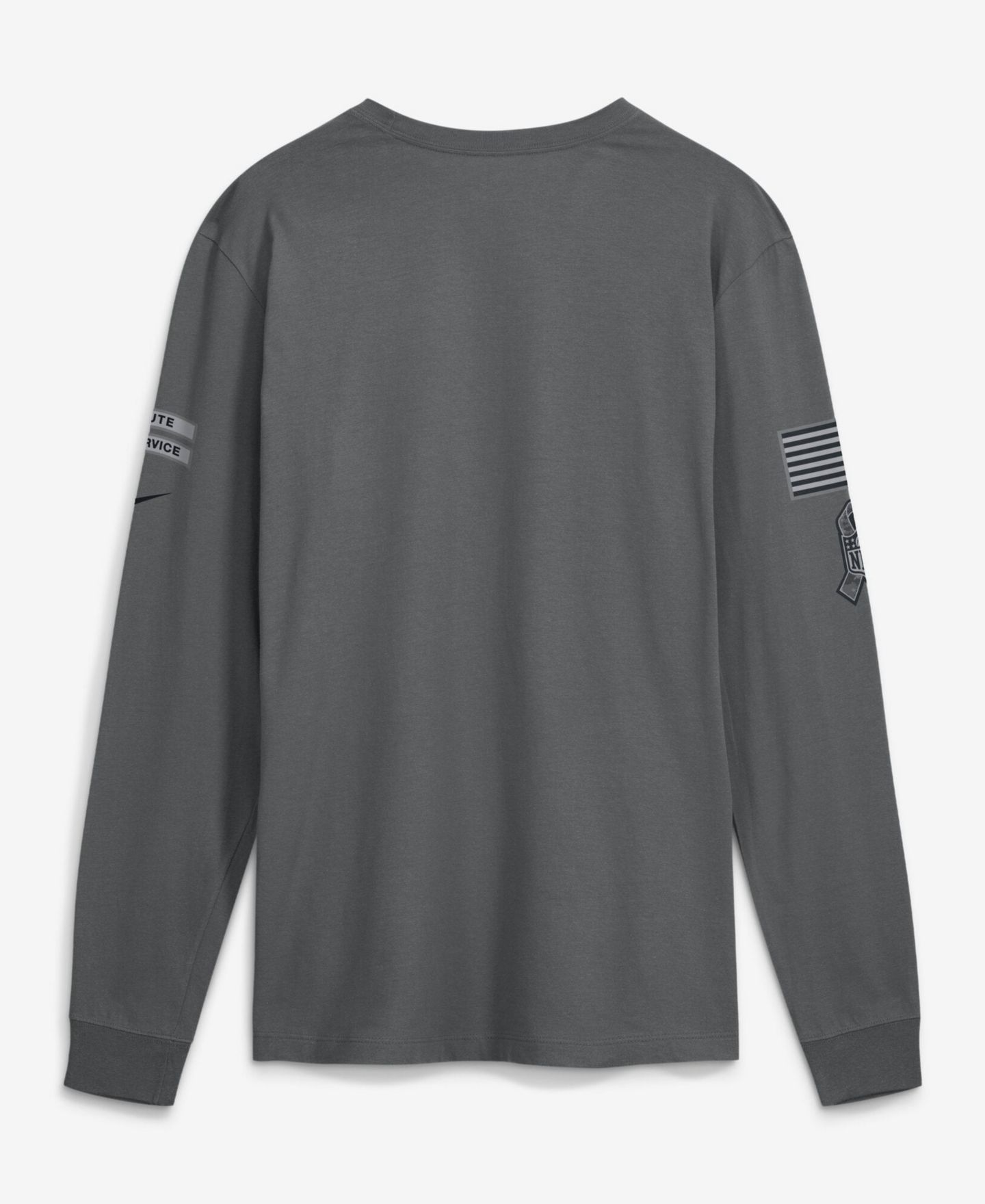 Мужская футболка Nike Gray Minnesota Vikings 2026 Salute to Service Long-Sleeves — фото 4