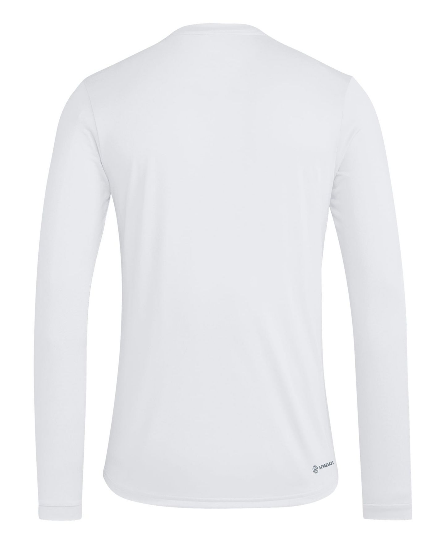 Мужская футболка adidas White Penn State Nittany Lions Basketball Icon Pregame Long-Sleeves — фото 2