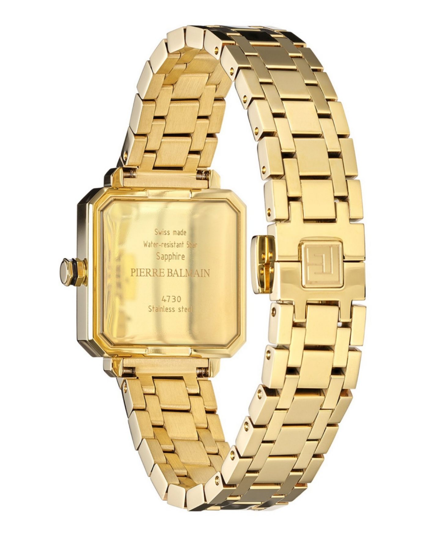 Женские часы Balmain Swiss Quartz Eirini Gold-Tone Stainless Steel Bracelet Watch 26mm — фото 3