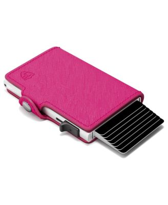 RFID Pop Up Wallet for Women - Slim Minimalist Credit Card Holder (4-6 Card Capacity) - Aluminum Metal Case