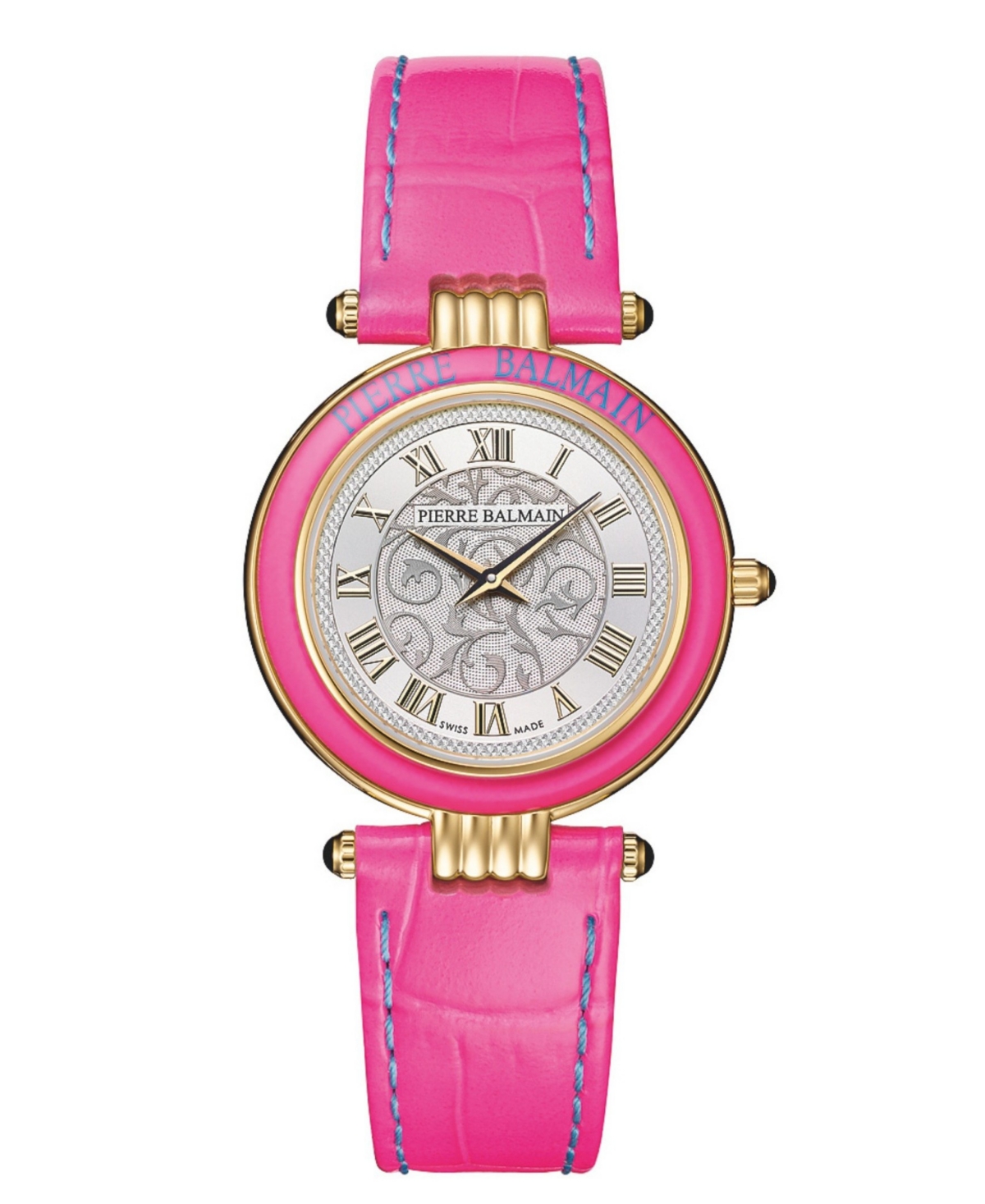 Balmain Women's Swiss Quartz Haute Elegance Pink Leather Watch 31mm