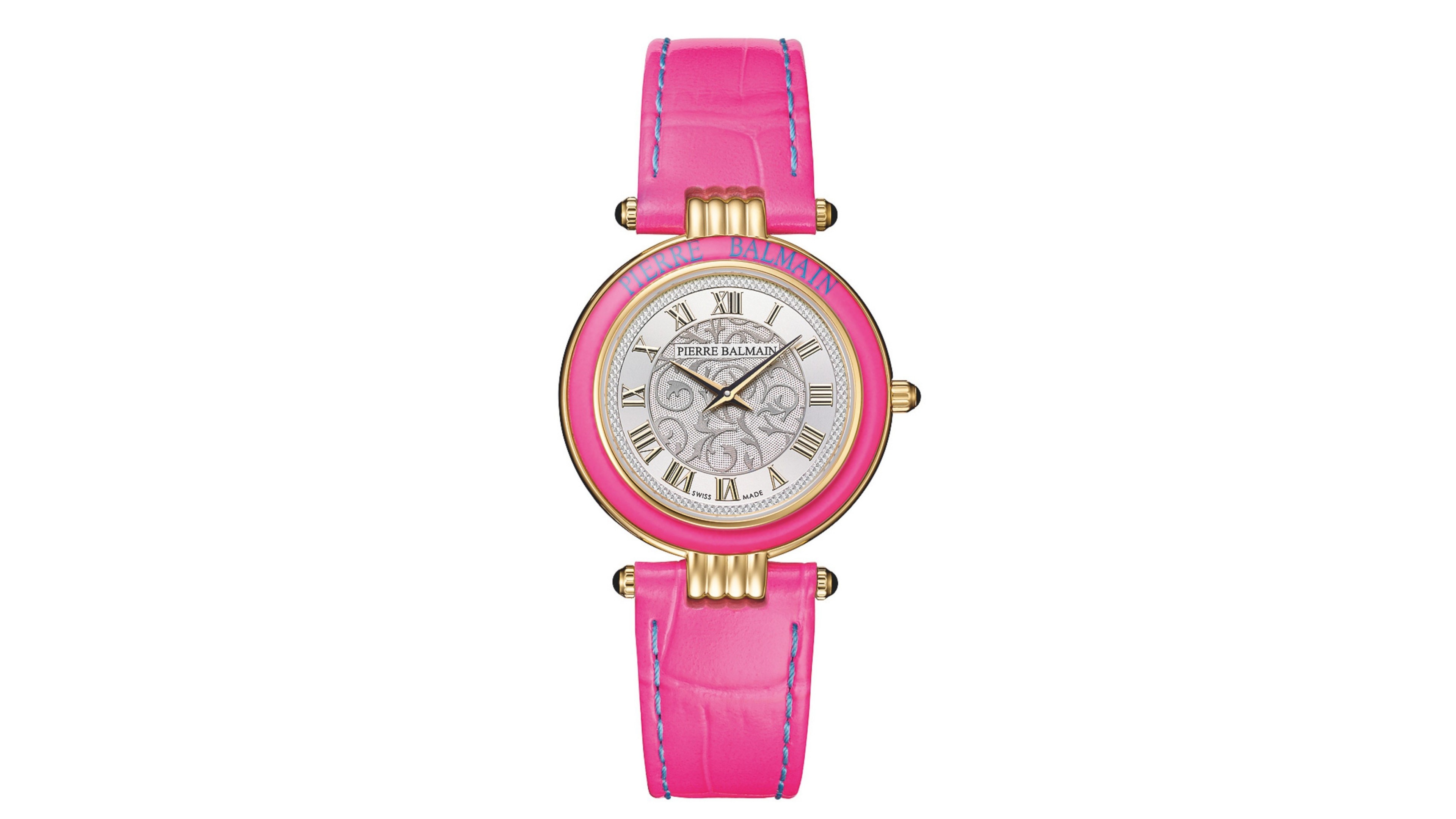 Balmain Women's Swiss Quartz Haute Elegance Pink Leather Watch 31mm