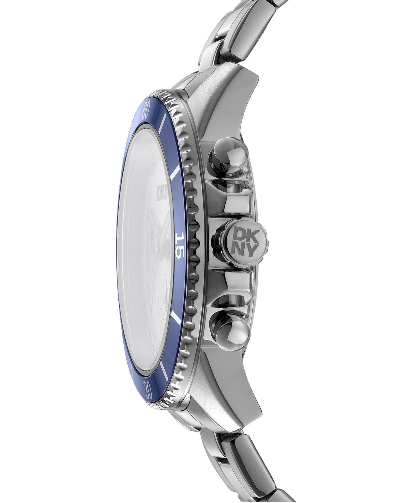 Мужские часы DKNY Quartz Stainless Steel Bracelet Watch, цвет: Серебряный — фото 2
