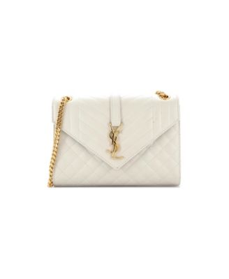 Medium Classic Monogram Envelope Satchel Mixed Matelasse Leather