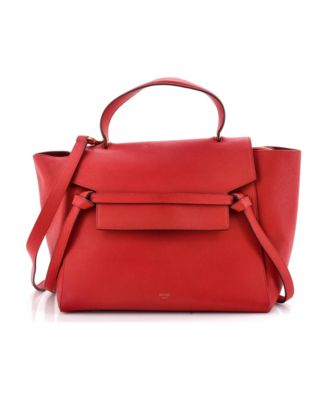 Pre-Owned Celine Micro Belt Bag Textured Leather