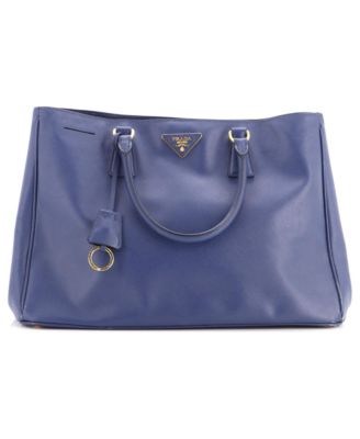 Large Lux Open Tote Saffiano Leather