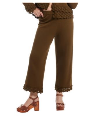 Women's June and Vie Ruffle Detail Sweater Pant