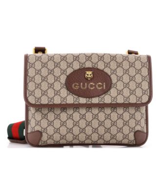 Medium Neo Vintage Flap Messenger GG Coated Canvas