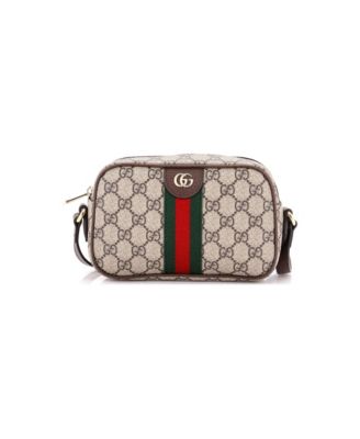 Small Ophidia Camera Bag GG Coated Canvas and Leather
