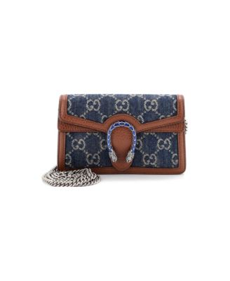 Super Mini Dionysus Bag GG Denim