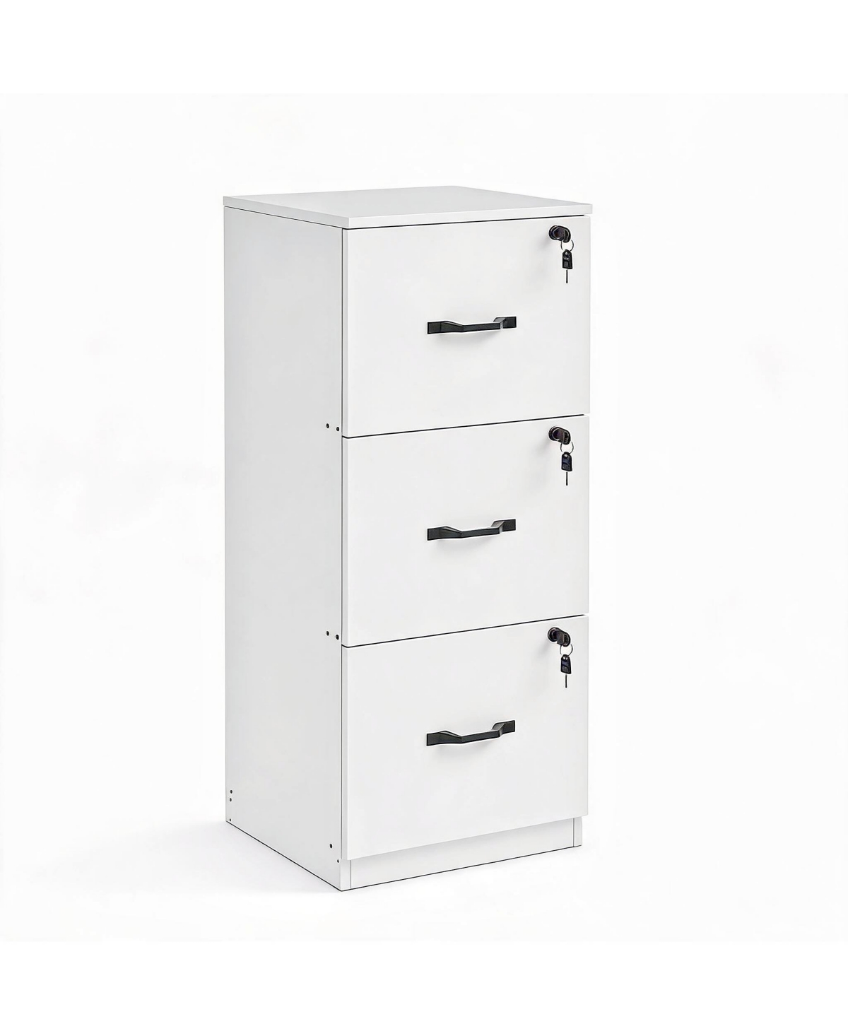 gaomon 3-Drawer Vertical File Cabinet with Locks, for A4 and Letter Sized Documents