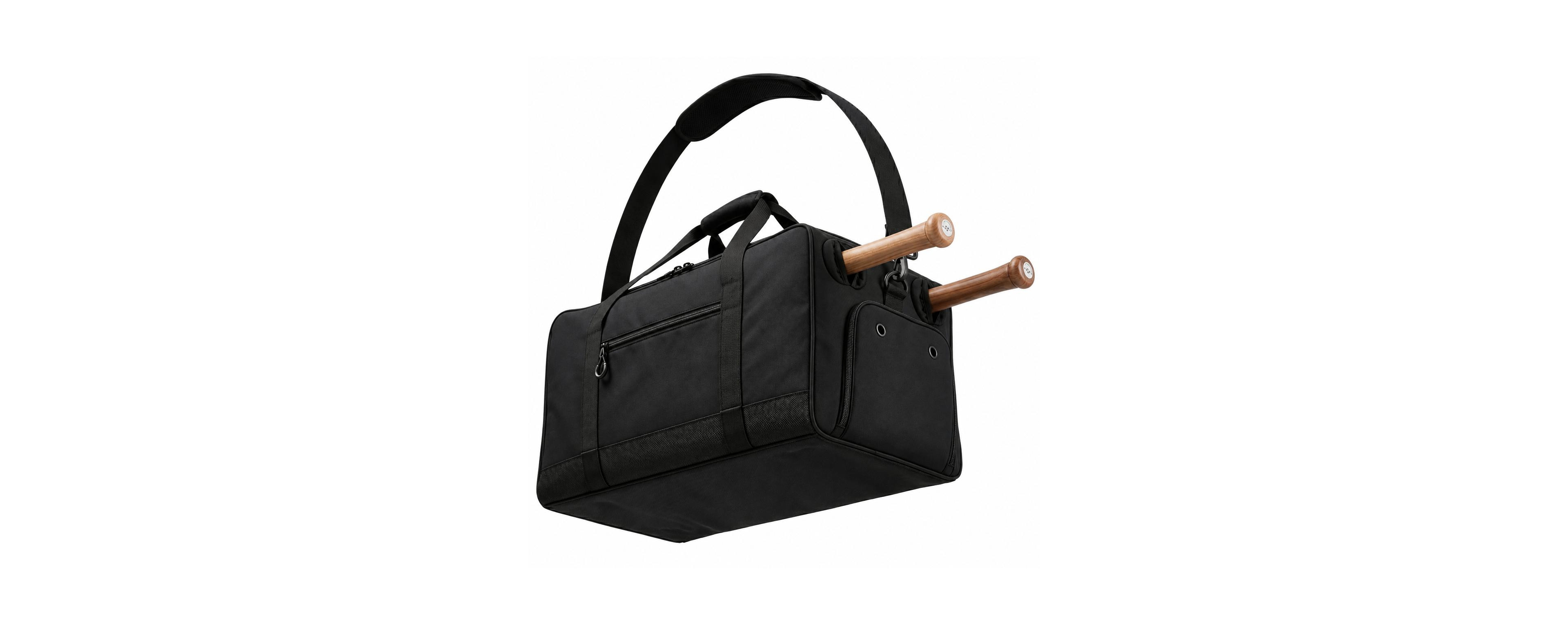 Peneyon Baseball Softball Equipment Duffle Bag With Bat Sleeves Multiple Compartments