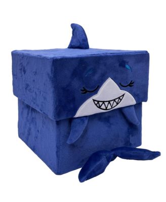 Shark Adorable Storables 8" Surprise Plush and Storage Box, 2-Piece Set
