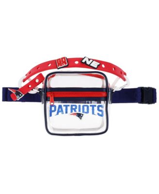 Men's New England Patriots Jibbitz-Compatible Clear Stadium Bag