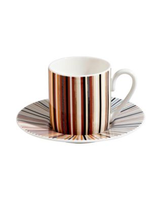 Coffee Cup And Saucer Stripes Jenkins 148, Cup