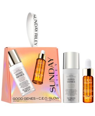 2-Piece Good Genes All-In-One Lactic Acid Treatment + C.E.O. Glow Oil Ornament Kit