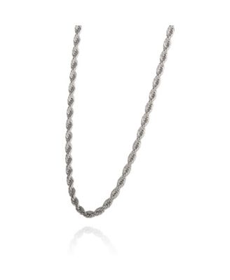 Stainless Steel Chain Necklace for Men, Rope Chain