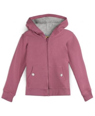 Girls' 4-16 Bramblewood Full-Zip Pocket Long-Sleeve Hoodie