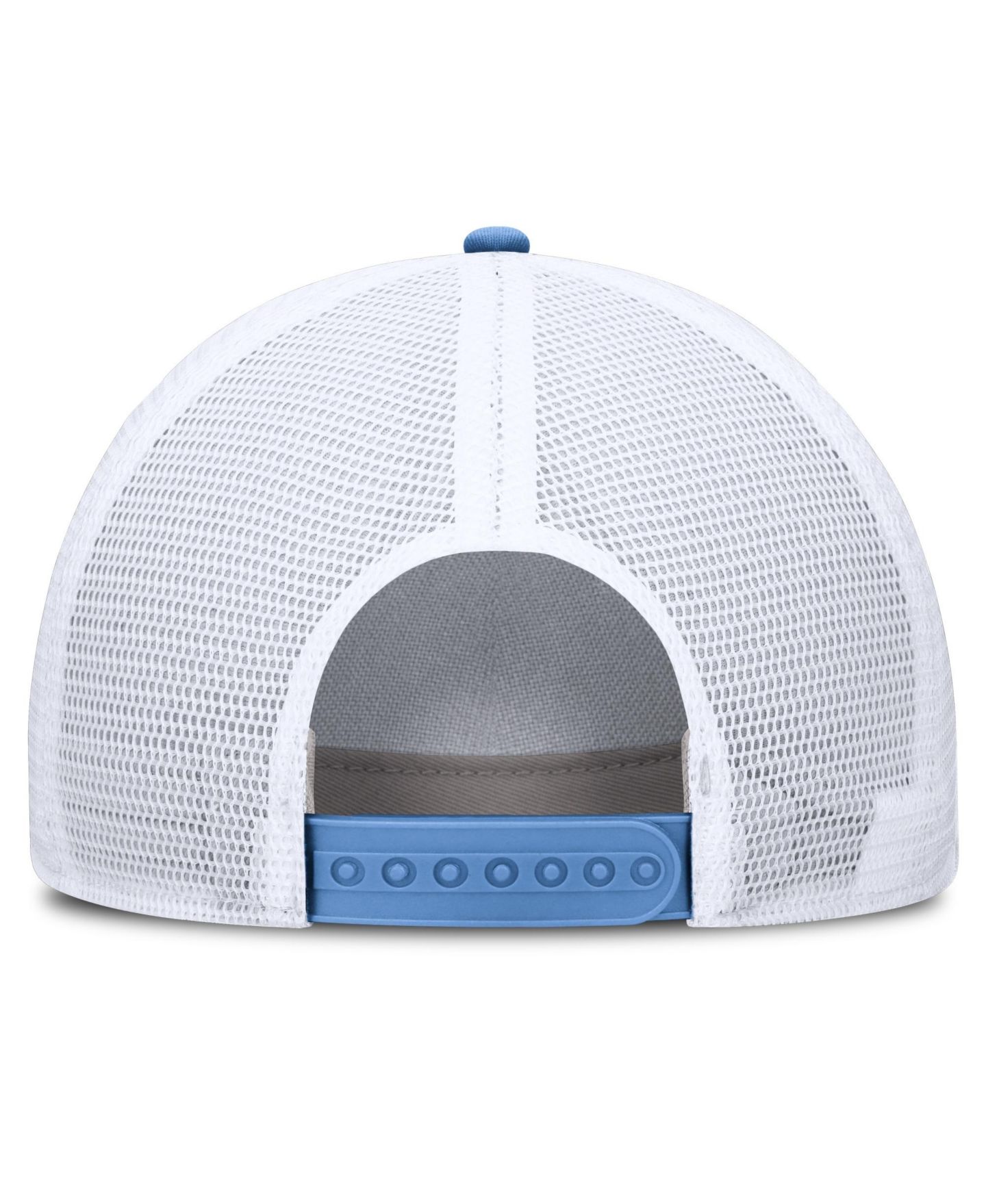 Головные уборы Nike White North Carolina Tar Heels Mascot Rope Trucker Adjustable Hat — фото 2