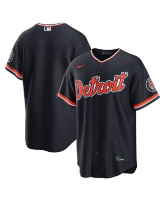 Men's Navy Detroit Tigers Alternate Stadium Jersey