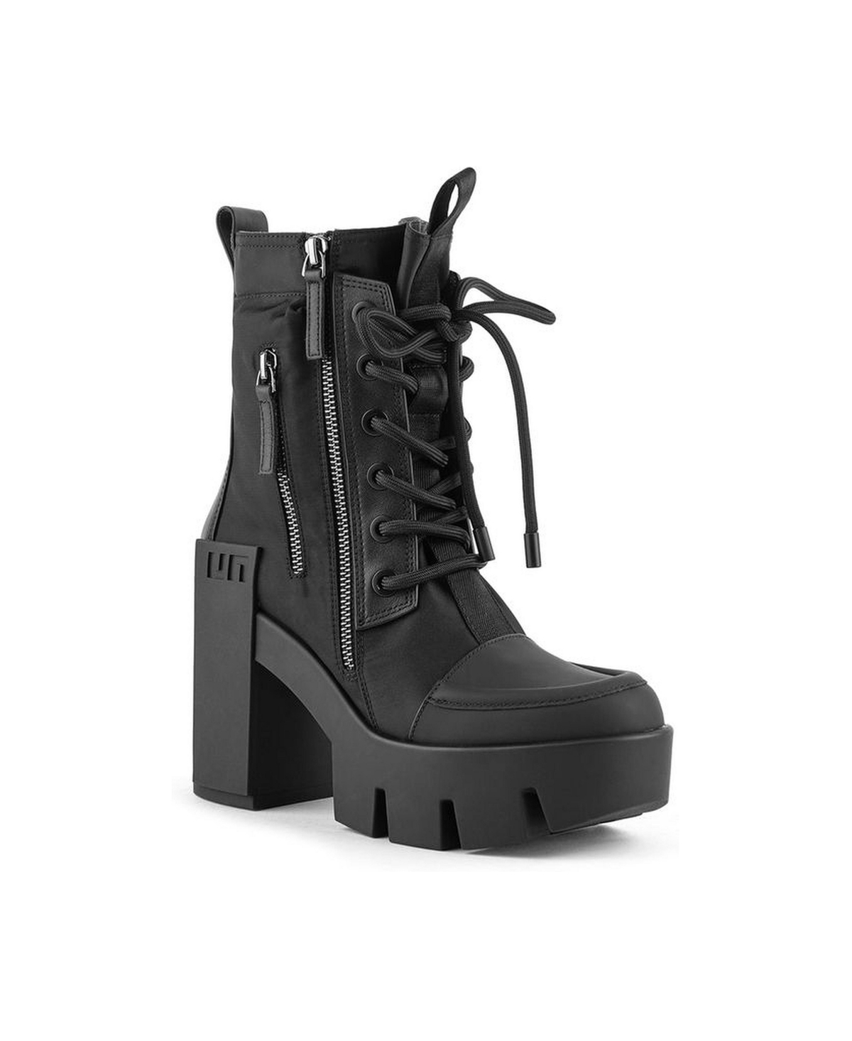 United Nude Women's Grip Cap Mid Boots - Black
