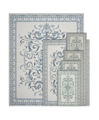 Josette Medallion Slip Resistant Rugs