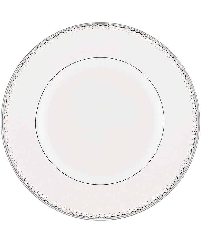 Assiette Ovale Waterford Fine China Monique Lhuillier – Motif Dentelle Florale, 13.5 Cm, Neuve Sous Blister