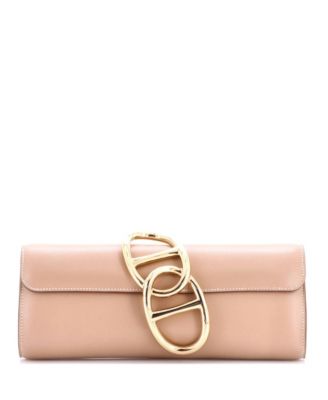 Pre-Owned HERMES Egee Clutch Tadelakt