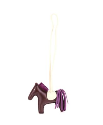 Herm&egrave;s Pre-Owned Rodeo PM Leather Bag Charm