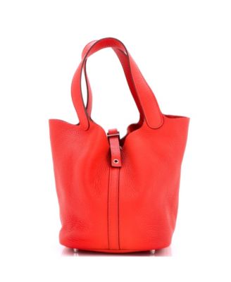 Pre-Owned HERMES MM Picotin Lock Bag Clemence