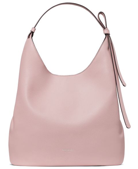 Женская сумка Kate Spade New York Loop Extra-Large Leather Satchel, цвет: Розовый