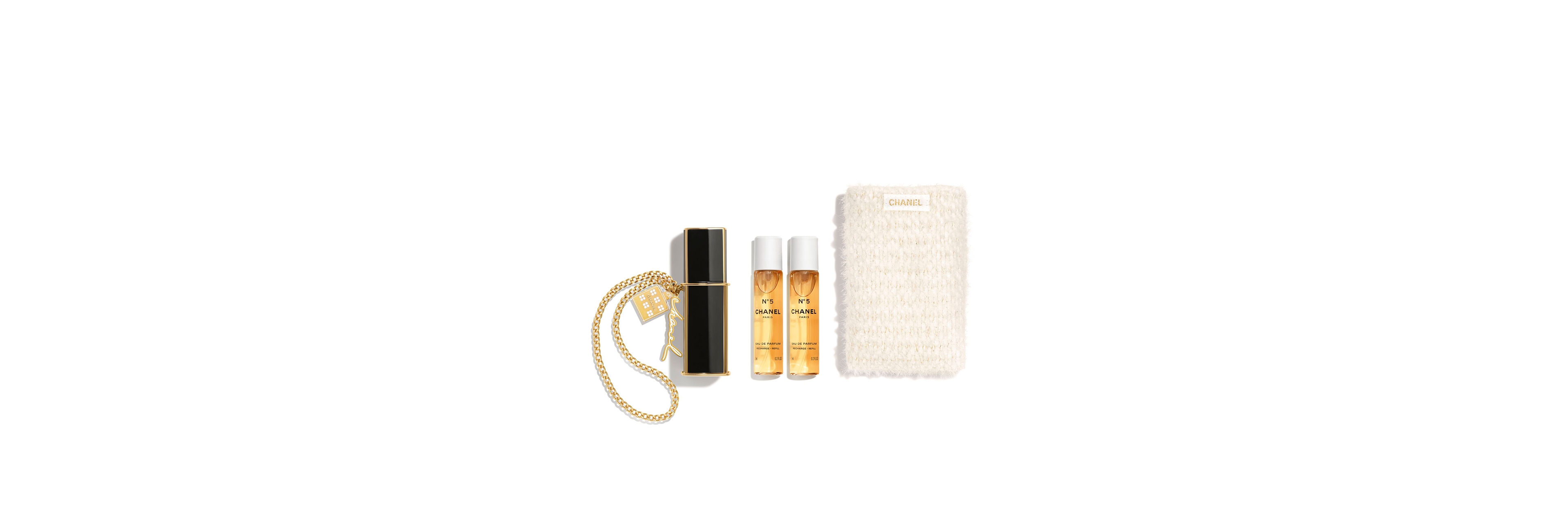 CHANEL 3-Piece N°5 Eau de Parfum Purse Spray Set