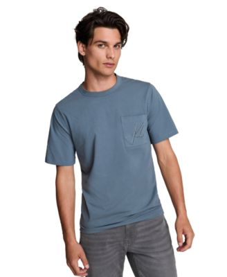 Men's Embroidered Pocket Classic-Fit T-Shirt