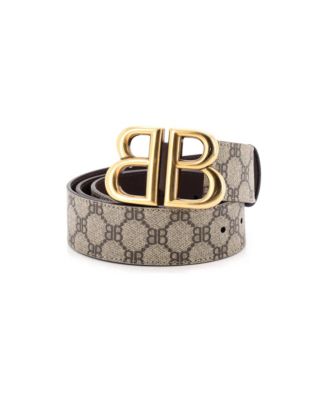 x Gucci The Hacker Project BB Belt BB Coated Canvas Wide