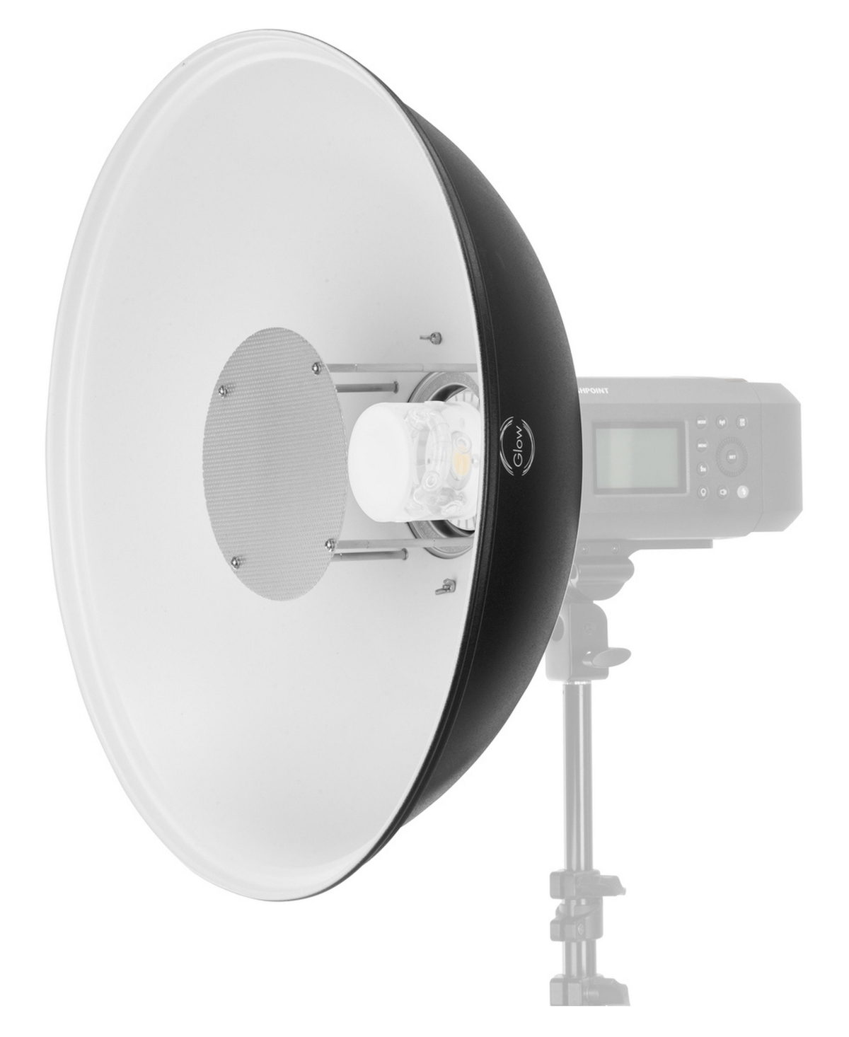 Glow 20.5" White Softlight Beauty Dish Reflector for Bowens Mount