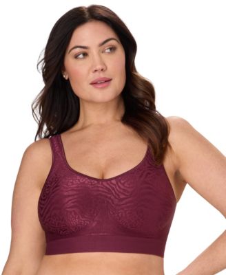 Women's Comfort Revolution ComfortFlex Fit Seamless Shaping Wireless Bra 3488
